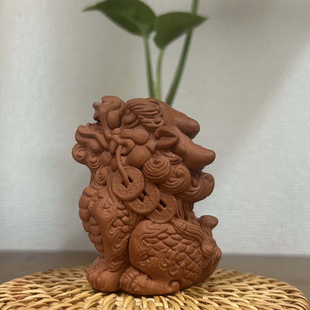 紫砂可爱茶宠-麒麟