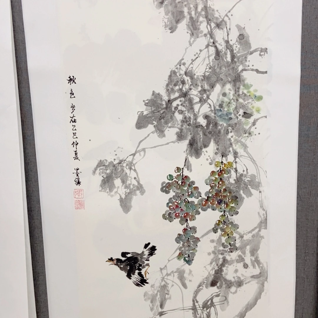 里***萨国画手写手绘作品90