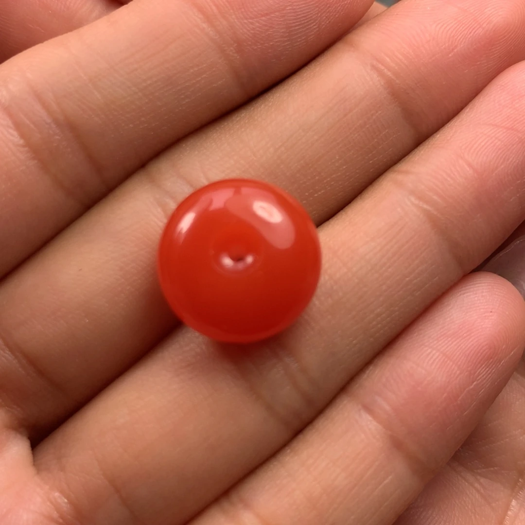 未镶嵌扣子南红玛瑙
