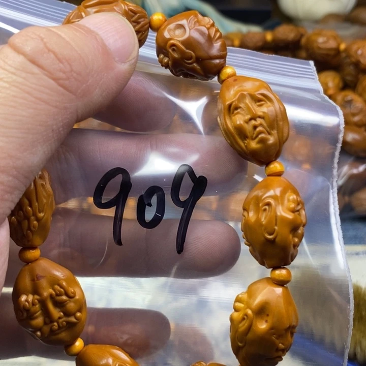 橄榄核手串/手链橄榄核雕工艺手串