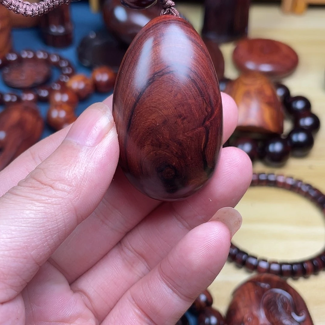 黄花梨/降香黄檀海南黄花梨水波大黑线水滴