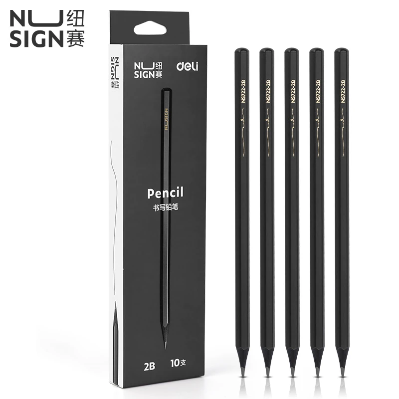 BB得力纽赛文具铅笔