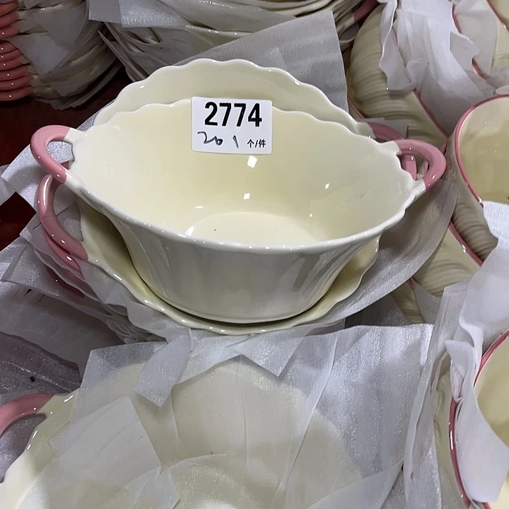 瓷微瑕外贸餐具2774