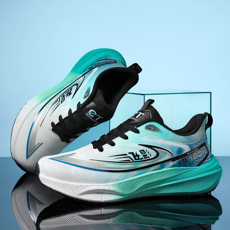 [小魏专属]减震网面百搭竞速通用男轻便防滑跑步鞋公路跑道K5515