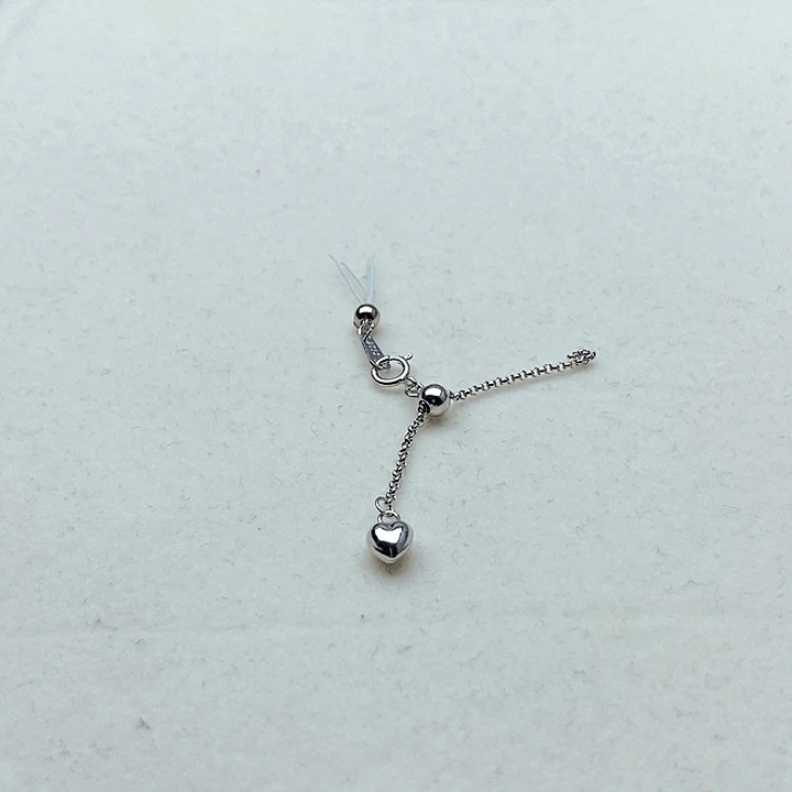 未镶嵌玛瑙/玉髓珠宝半成品一个S925银扣头