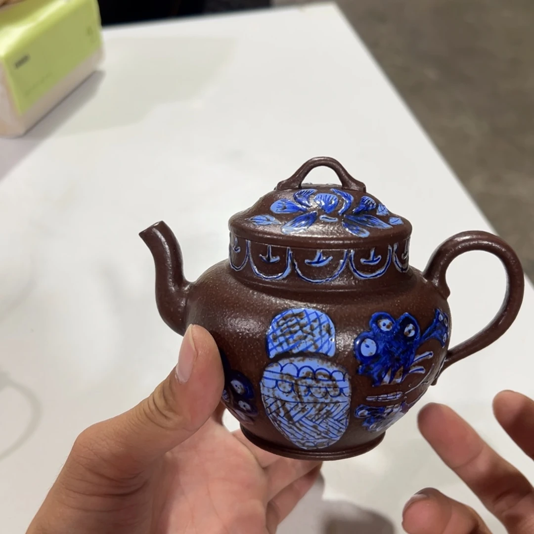 老厂紫砂壶一件！