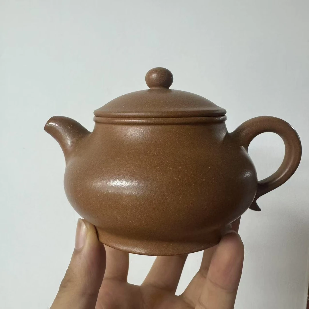 LZX沉香段[潘壶240CC]原矿手工紫砂壶