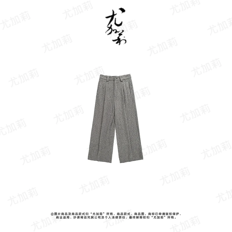 加莉精选【静奢风长裤】编织面料长裤 分码