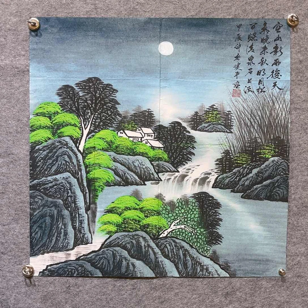 国画唐建平国画手绘