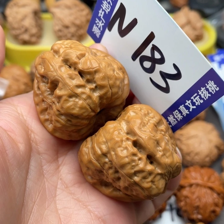 文玩核桃把件蛙蛙39尺