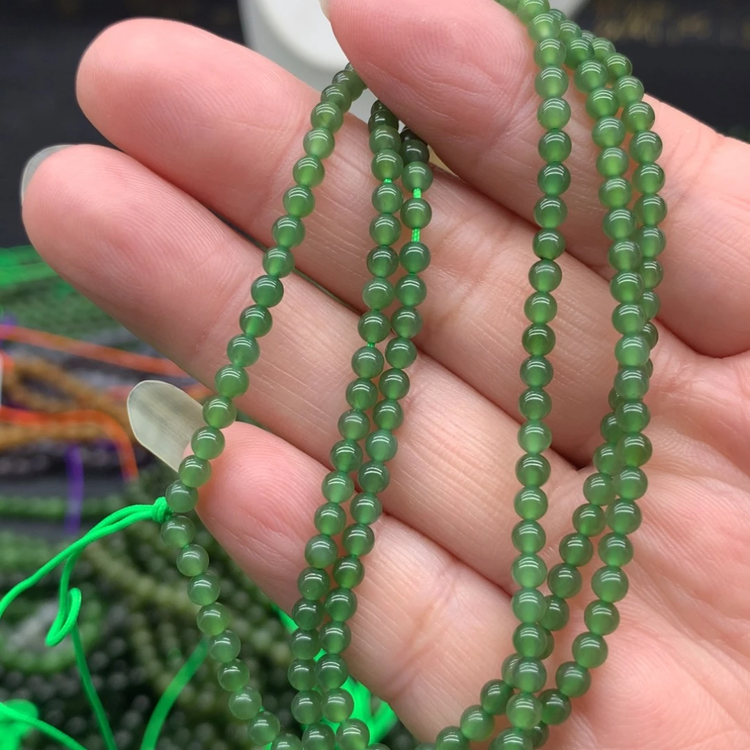 和田玉未镶嵌手链3