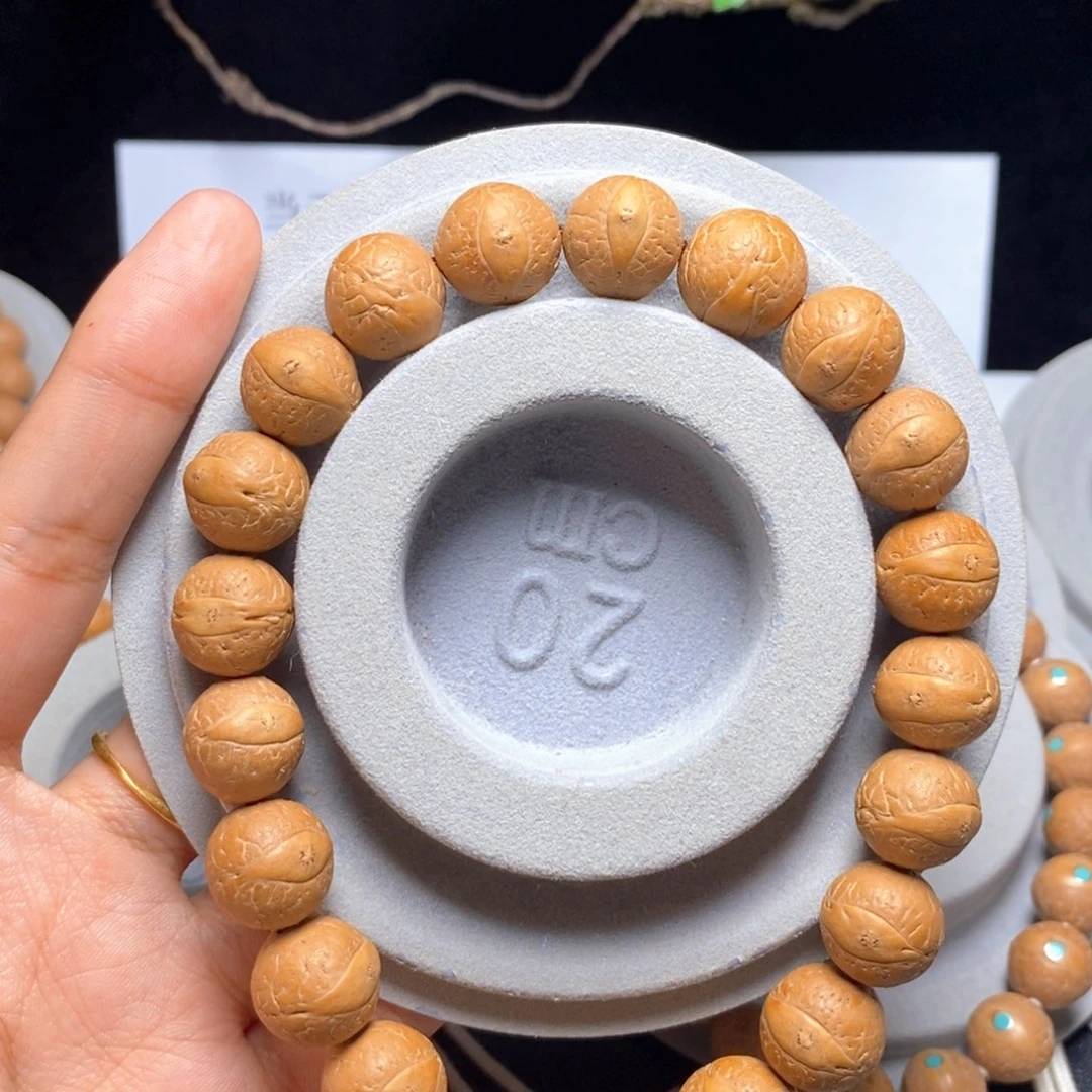 凤眼菩提吊坠手串