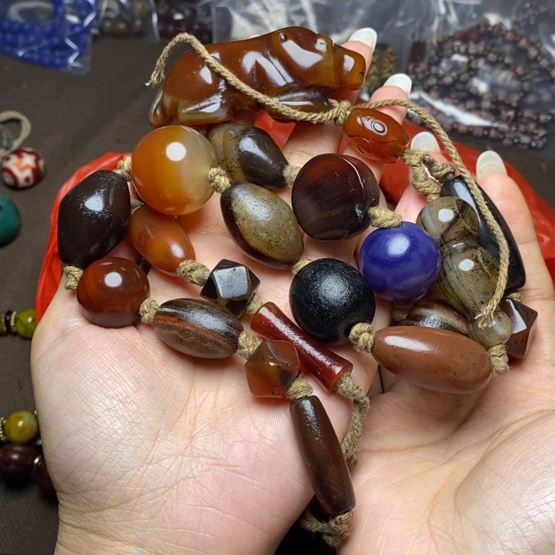 玛瑙/玉髓未镶嵌颈饰