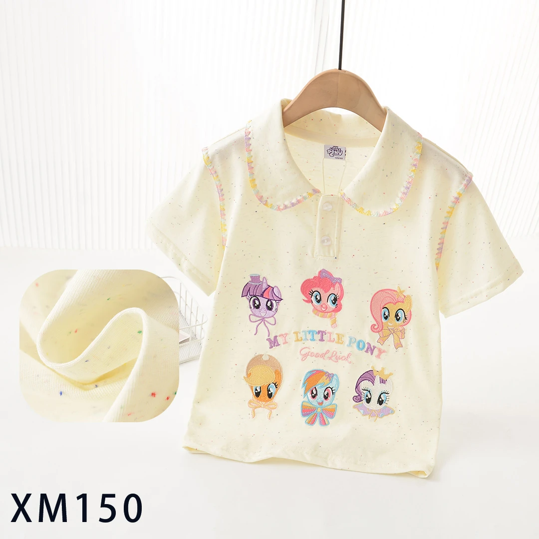 2025年新款卡通小马宝莉XM150儿童T恤