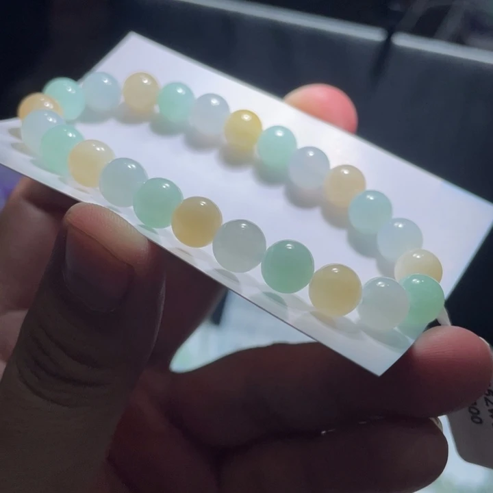 定制翡翠未镶嵌西***糖翡翠卡8