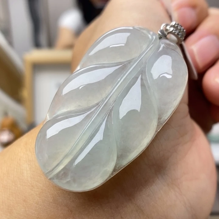 【闪购商品】颈饰银S925镶嵌翡翠27
