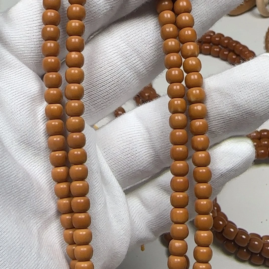 橄榄核手串老挝脖挂微花老型5.9福利