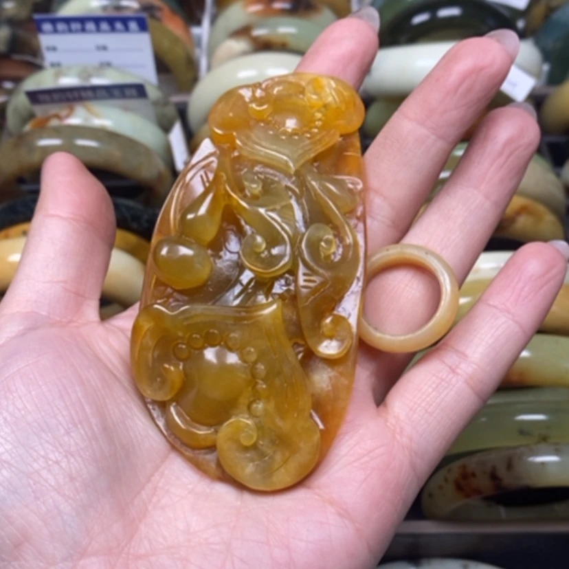 【闪购商品】蛇纹石玉手镯未镶嵌A**S