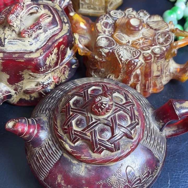 翼***事把件白玉菩提一个