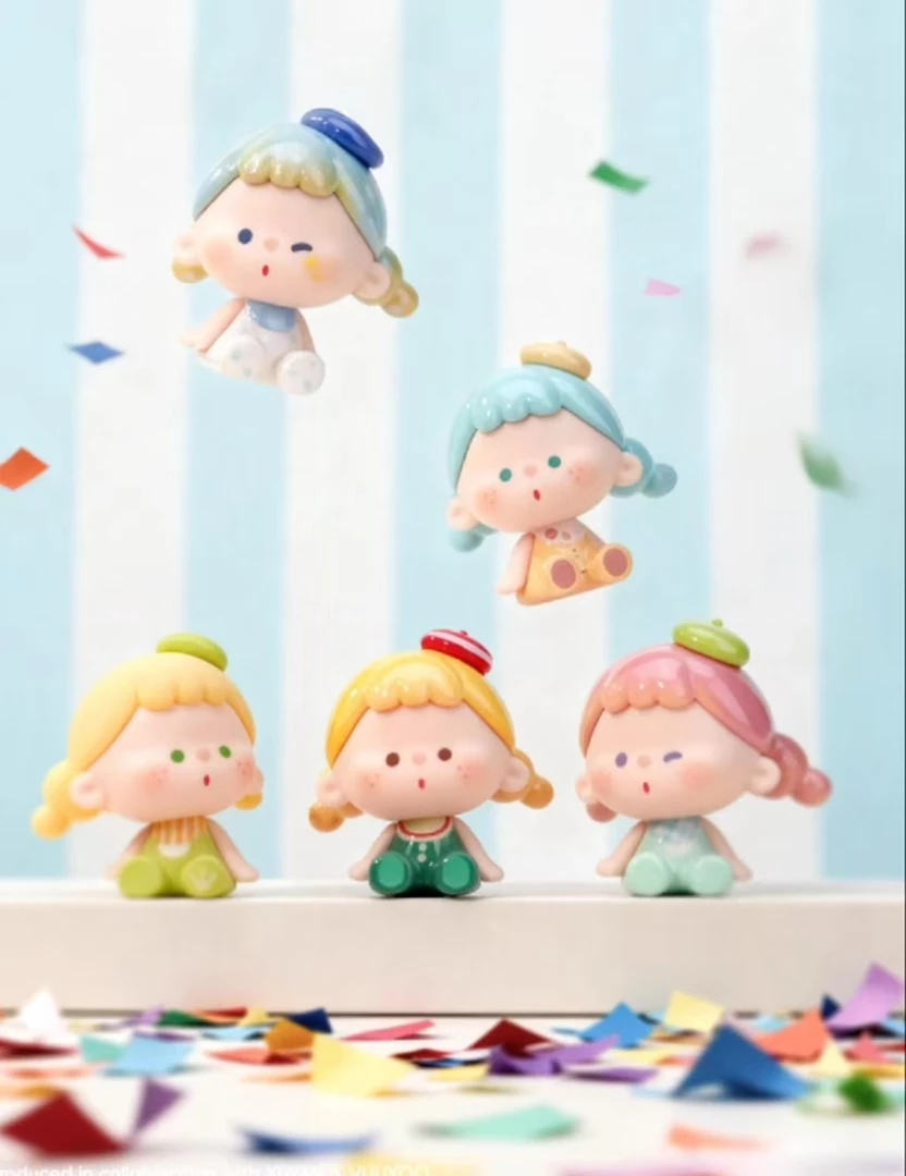 无忧二代萌趣游乐园系列萌粒盲袋潮玩收藏可爱少女礼物