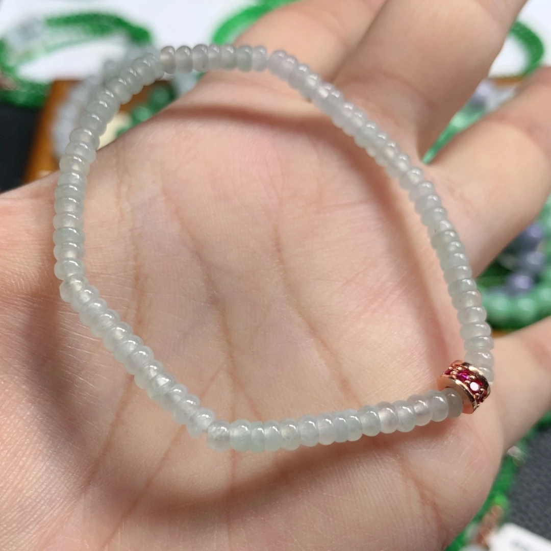 未镶嵌手链翡翠翡翠