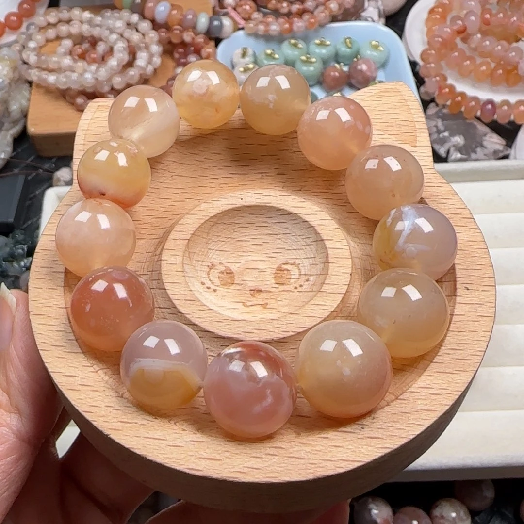 未镶嵌玛瑙/玉髓珠宝半成品