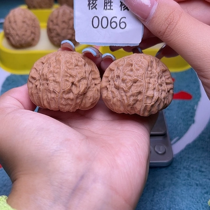 文玩核桃把件南瓜墩44.0066