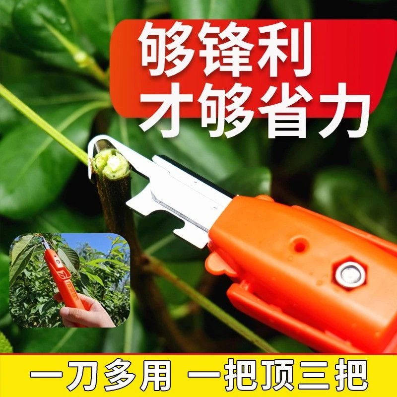花椒采摘神器摘花椒采果剪葡萄桔子枸杞采摘剪刀摘菜拇指刀农用