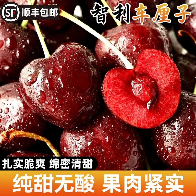 海运车厘子2J-4J内附果径卡适合孕妇食用800g