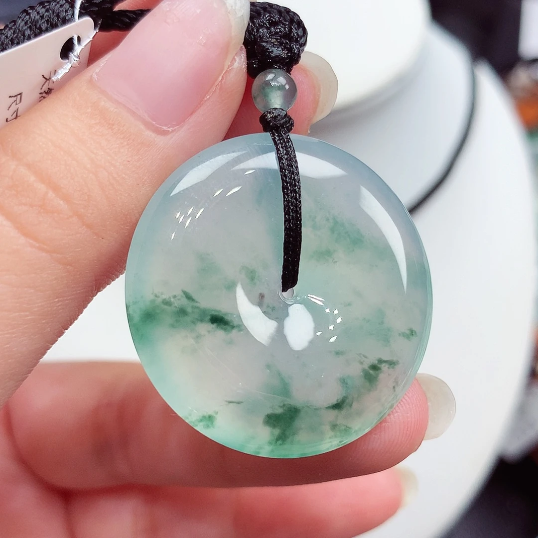 翡翠未镶嵌颈饰翡翠107，31.1/6