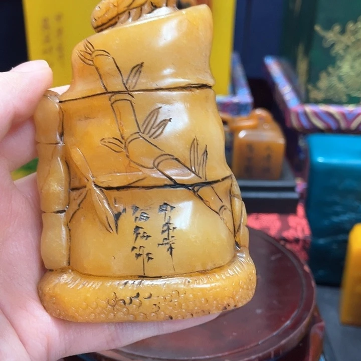 寿山石印石篆刻印章引首章闲章姓名章生日礼物