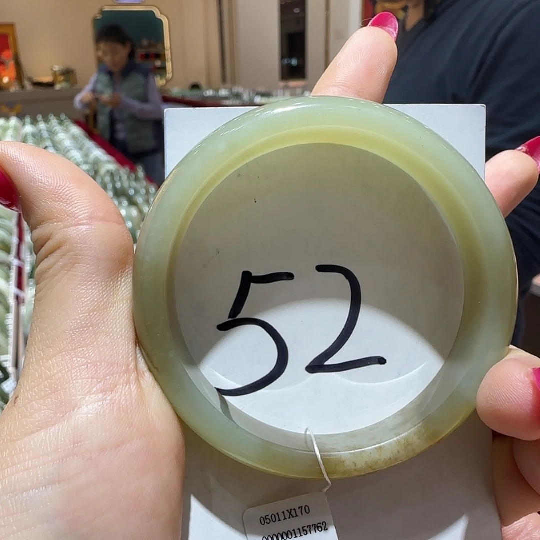 和田玉未镶嵌手镯820