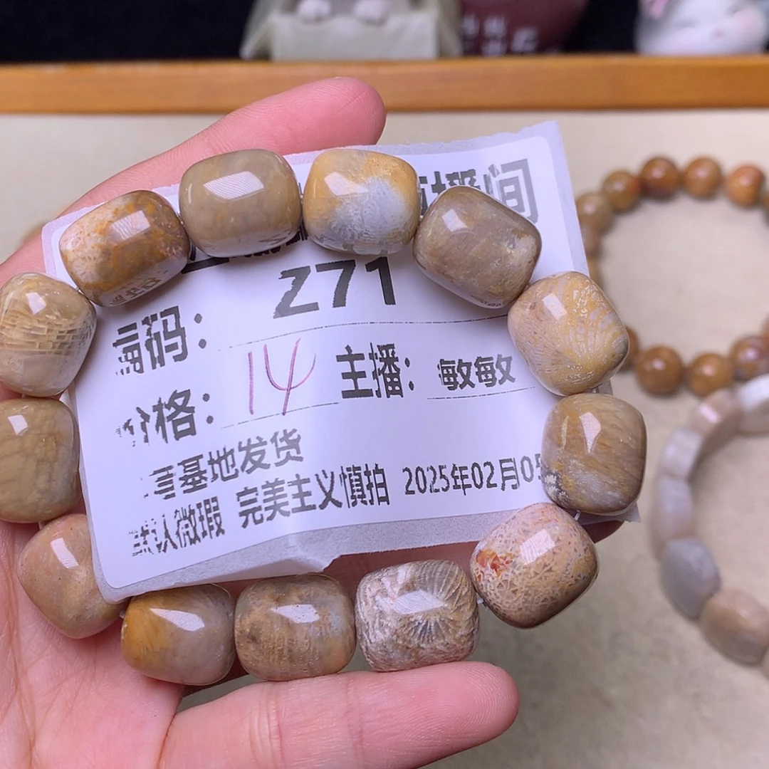 【闪购商品】硅化珊瑚（珊瑚玉）手镯未镶嵌冰**佬Z71