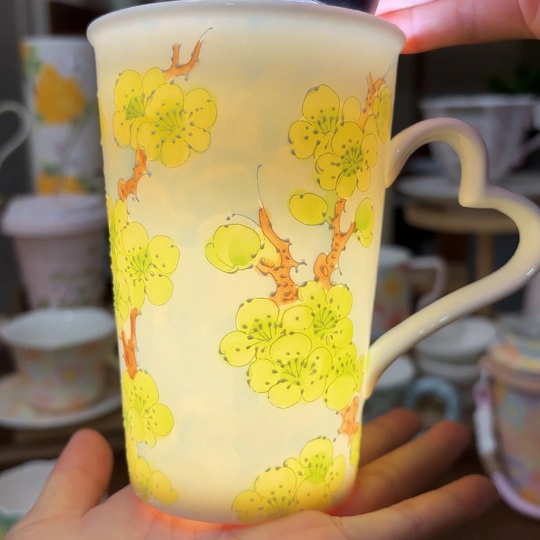 手绘创意高温釉下彩陶瓷