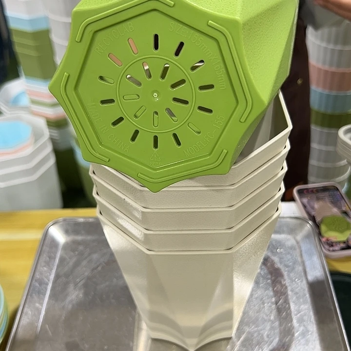 FCC155口15高16混色无托6只