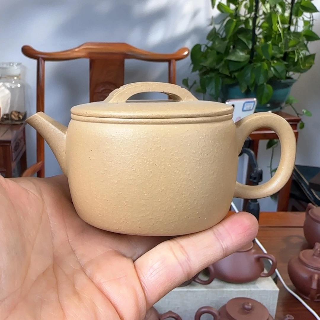 紫砂茶壶本绿汉瓦