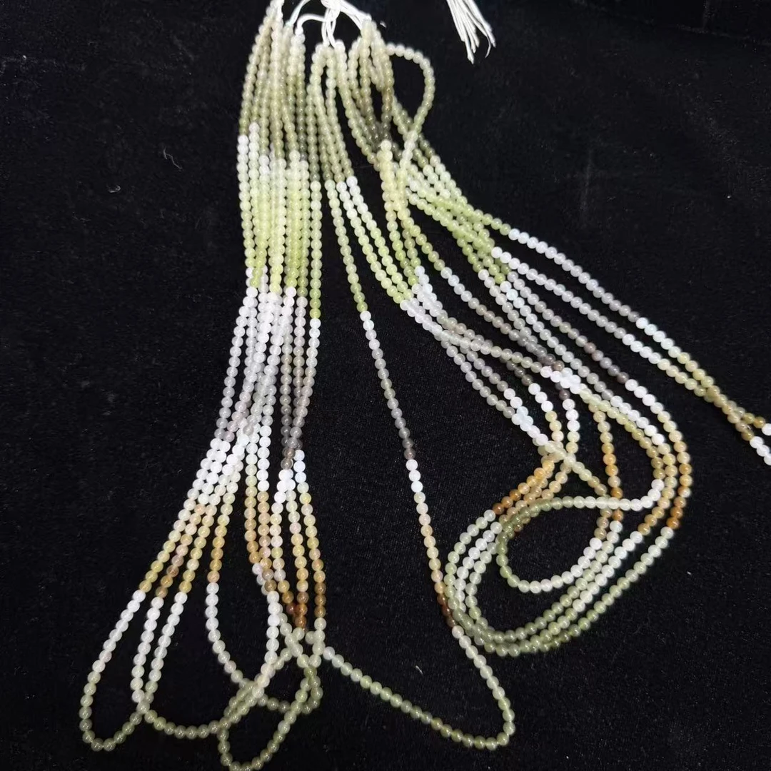 【老李严选】和田玉多宝渐变卡4毛衣链拍一发一多样性发其一D164