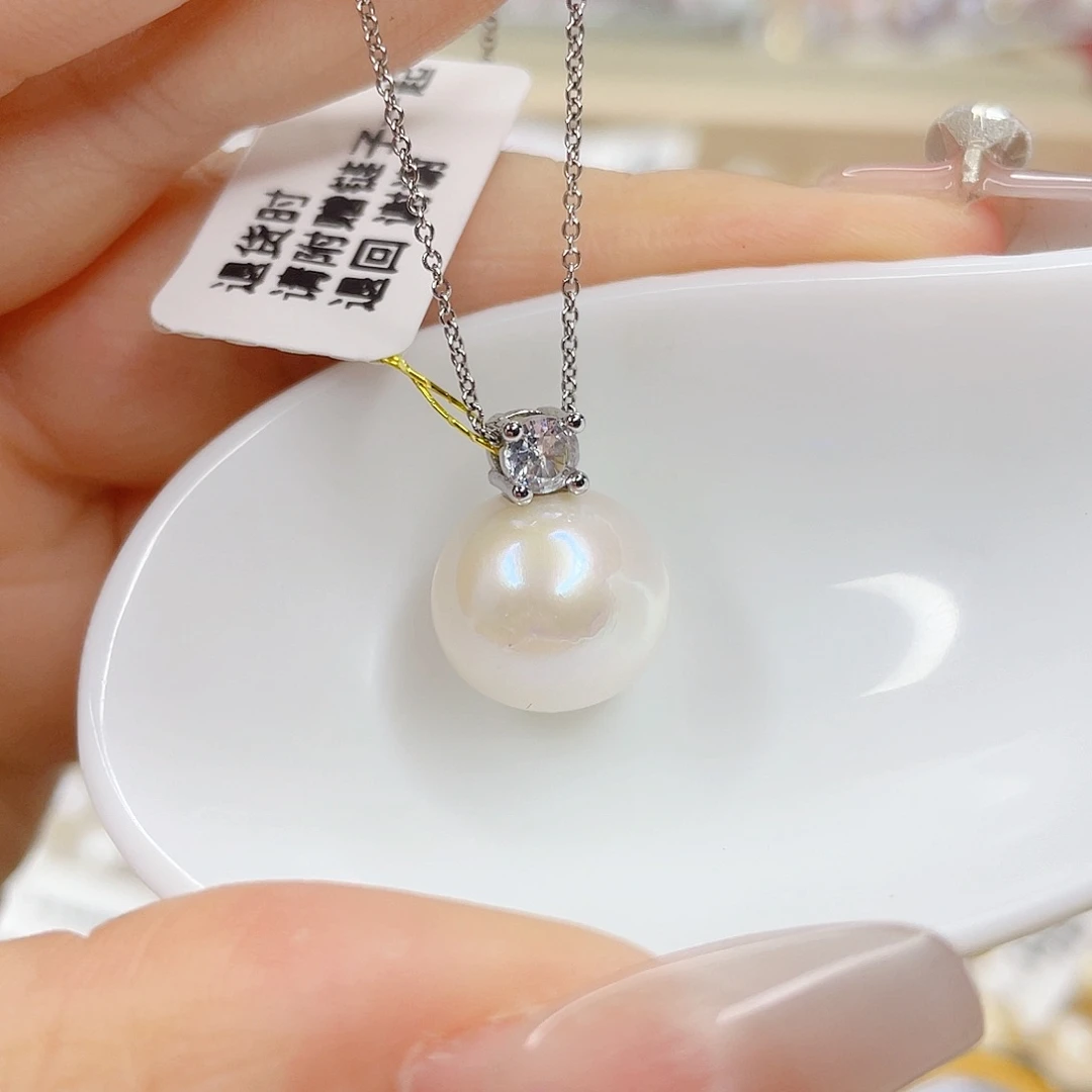 淡水珍珠合金吊坠(赠链)