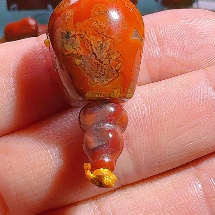 未镶嵌玛瑙/玉髓珠宝半成品