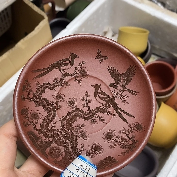 茶杯紫砂瑕疵不退不换