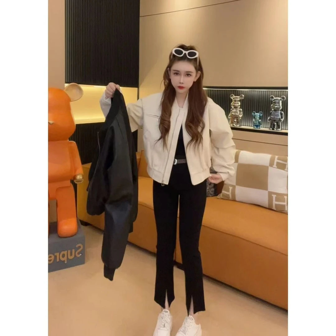 紫哥ZIGE欧货字母刺绣外套YN#8811