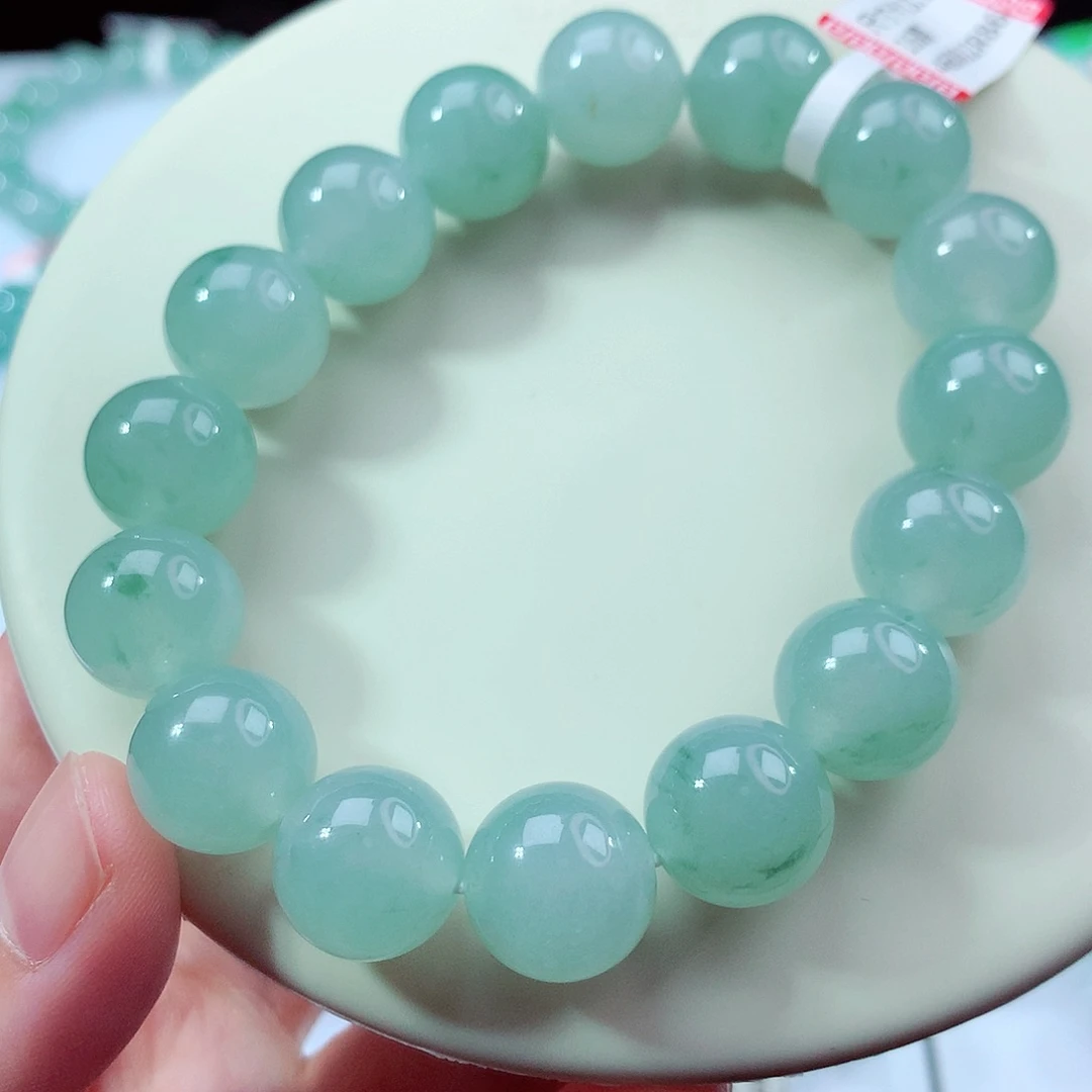 翡翠未镶嵌手链卡13