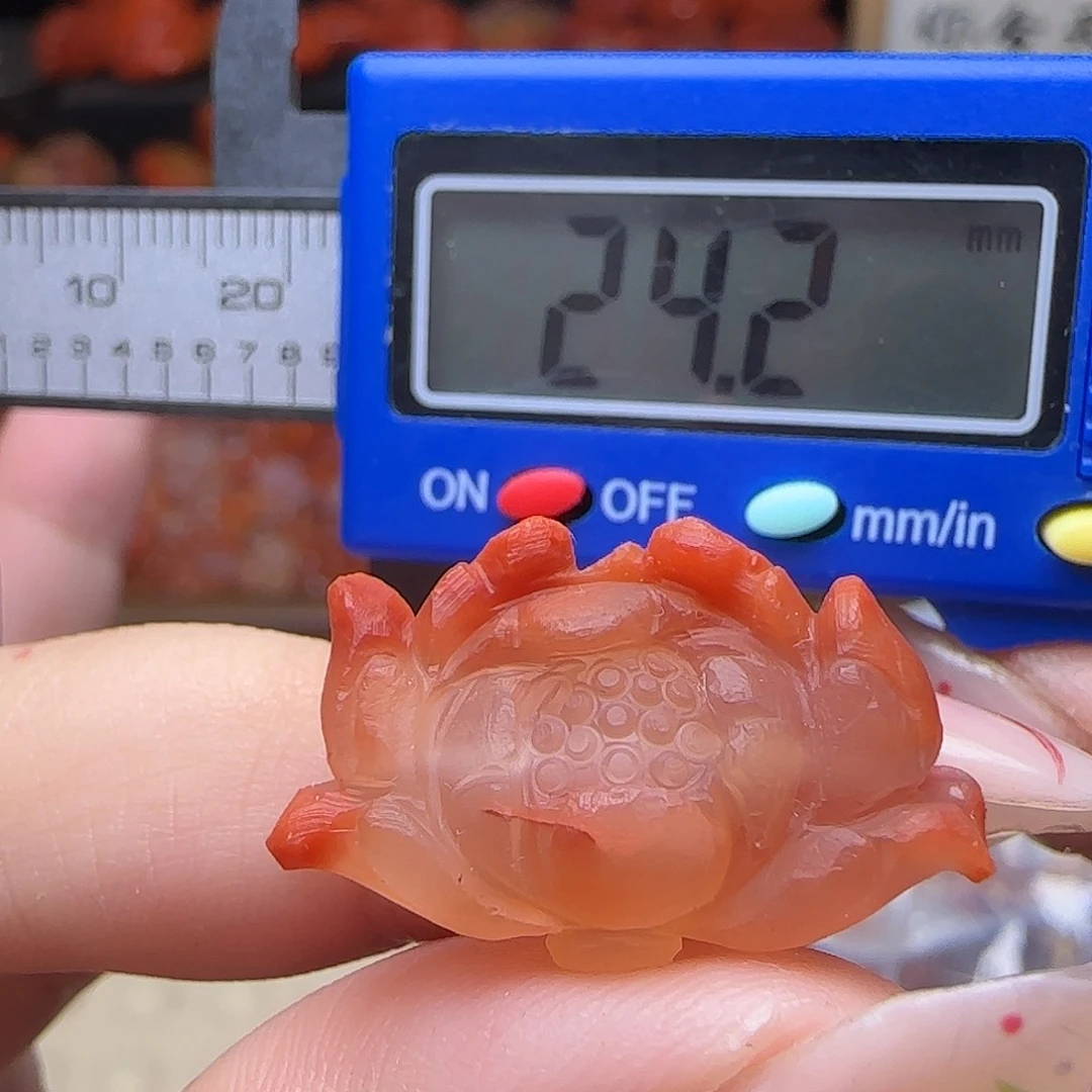 南红玛瑙未镶嵌颈饰