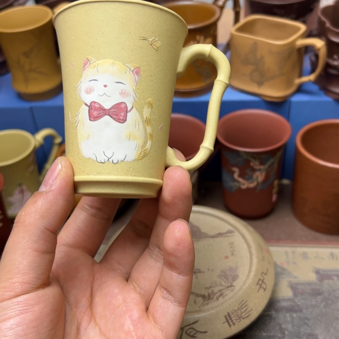 紫砂茶杯紫砂主人杯100cc