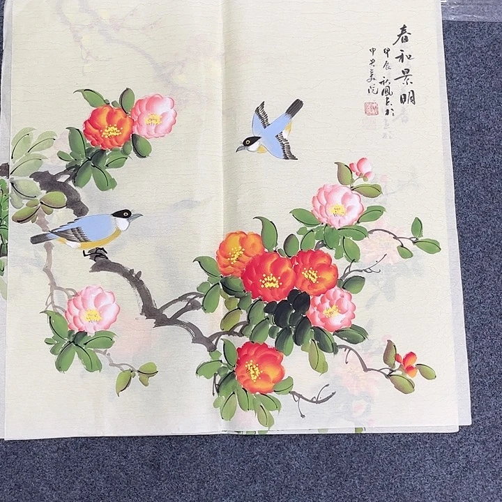 国画宣纸国画纯手绘作品