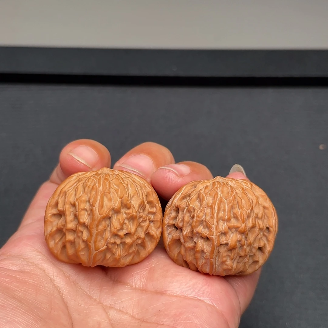把件猴头核桃38×36全品头茬老树山地磨盘XM341