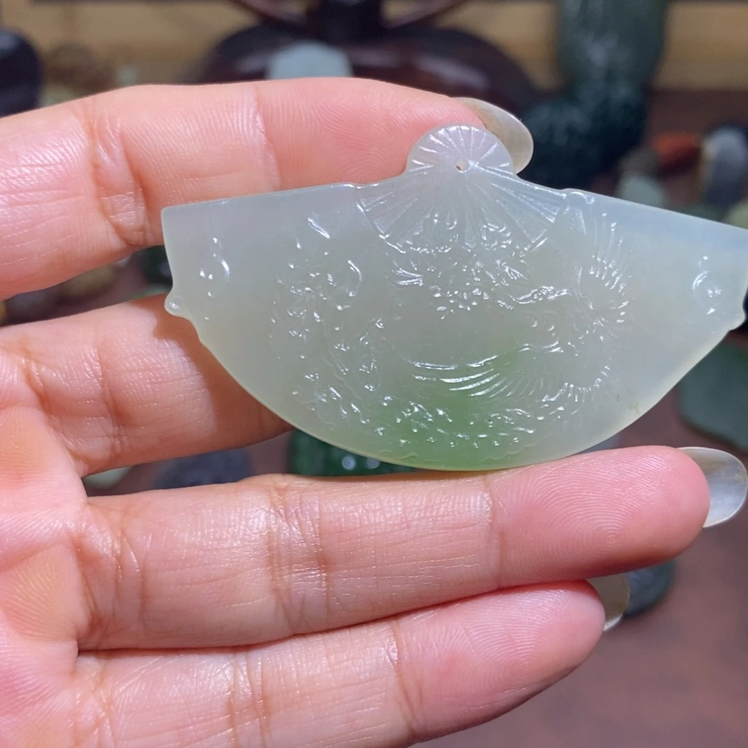 将***将颈饰未镶嵌和田玉