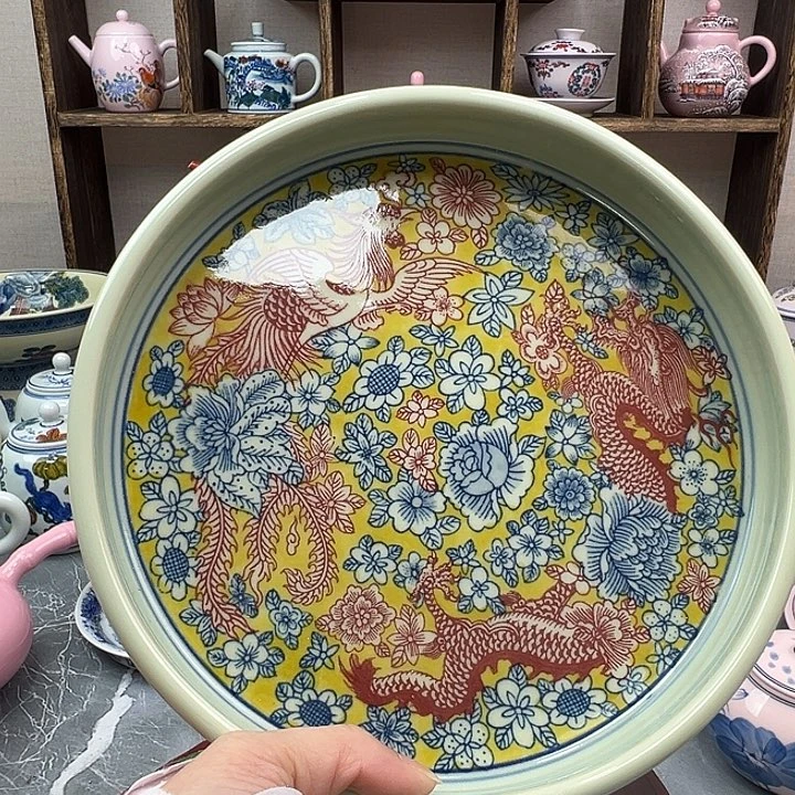 摆件陶景德镇陶瓷567老厂瓷93