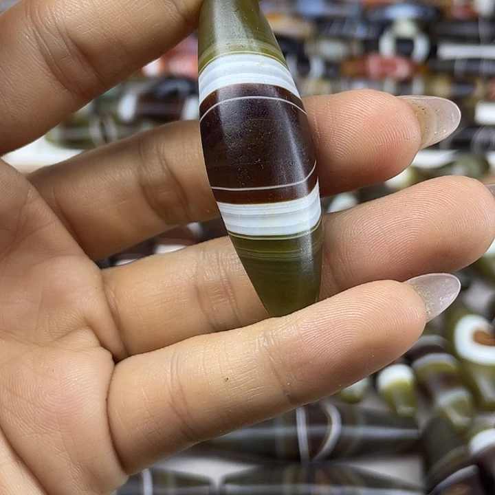 木***酱玛瑙/玉髓散珠kjll