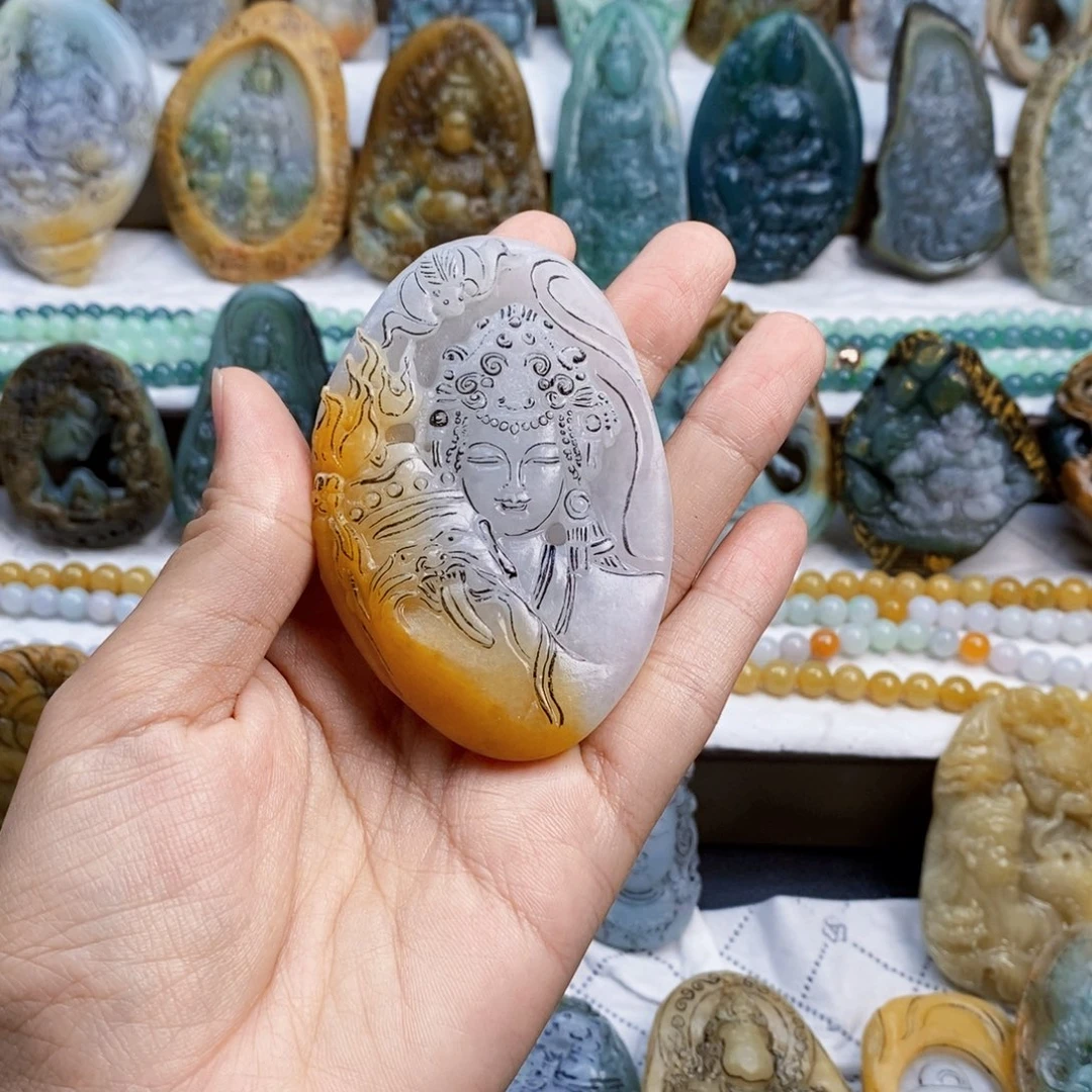 定制翡翠未镶嵌翡翠定制链接